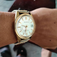 Cót Tay Seiko 17 Jewels - Size 36 - Bọc Vàng 14K