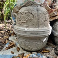 Chậu xi măng đúc khuôn nhiều kích thước