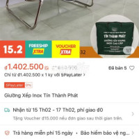 Cần Thanh Lý Giường Xếp Inox Tín Thành Phát  