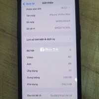 iPhone 14 Pro Max KH/A 256GB - Zin Màn Hình, Pin Trâu