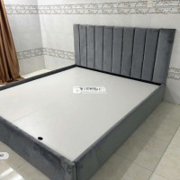 Giường bọc nhung - Giao lắp MIỄN PHÍ toàn TPHCM & Bình Dương