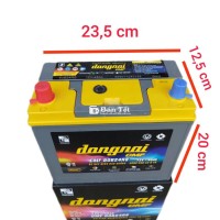 Bình Ắc Quy 12V 45AH - Ắc Quy Khô Mã CMF 50B24RS Cho Xe Ô Tô VinFast VF34, Xe Con, Xe Tải Nhẹ  