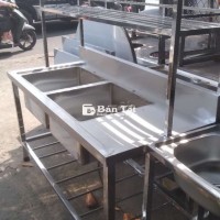 Bồn rửa công nghiệp - Thanh lý bồn rửa inox giá rẻ tại xưởng xả kho  