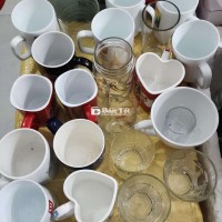 Dọn nhà thanh lý ly sứ, thủy tinh