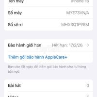 iPhone 16, 128GB màu đen vừa mua tại Viettel Store  