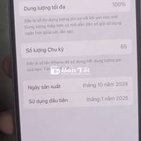 iPhone 15 Xuất Xứ Việt Nam, Màn Hình Zin 100% Mới