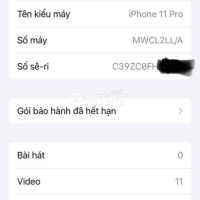 Lên đời cần bán nhanh gon lẹ ip 11pro 64gb full cn