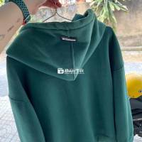 Áo Hoodie Nowear - Pas Lại Áo Khoác Hoodie Nỉ Bông Màu Xanh Ve Chai  