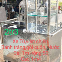 Xe Tủ Viên Chiên, Bánh Tráng Nướng, Café - Giá Xưởng!