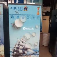 Máy lọc nước Aqua Ji 10 cấp lọc, nước tinh khiết dùng nấu ăn, uống trực tiếp từ vòi. Máy đang sử dụng tốt, chạy êm.