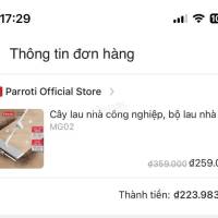 Bán cây lau nhà tự vắt Parroti MG02 - Giá ưu đãi!