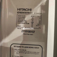 Cần bán tủ lạnh Hitachi đang sử dụng, nhà chật nên cần thanh lý  