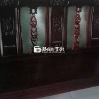 Bán bộ bàn ghế sofa tay 8 gỗ Muồng đen nguyên khối  