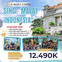 TOUR | SINGAPORE - MALAYSIA - INDONESIA | 6N5D