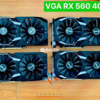 Thanh lý Card đồ họa ASUS RX560-4G cũ giá rẻ