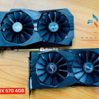 Thanh lý Card VGA ASUS RX570 4GB - Giá tốt - BH 1 tháng