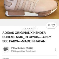 Giày ADIDAS ORIGINAL X HENDER SCHEME NMD_R1 C19814