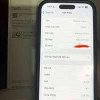 Bán iPhone 15 Pro 128GB, màu Titan Tự Nhiên, hàng VNA  