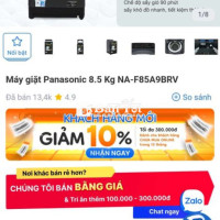 Thanh lý Máy Giặt Panasonic 8.5kg - Mới Nguyên Thùng