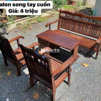 Salon gỗ Gõ kiểu xưa Thanh Lý