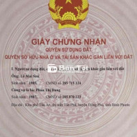 Bán đất chính chủ cần tiền bán nhanh  