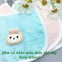 3 Yếm Xả Kho 🎉 Bộ 3 Yếm Vải Nhăn Wooji Cho Bé Yêu - Sự Lựa Chọn Hoàn Hảo Cho Các Mom! 🍼  