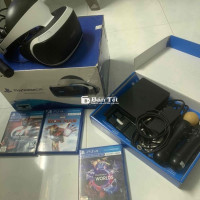 PSVR1 cho PS4 PS5 FULL BOX KÈM 3 GAMES  