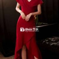 Đầm đuôi cá màu đỏ size XL  