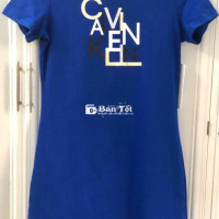 Đầm nữ chữ A Calvin Klein - Xanh dương đậm - Size S