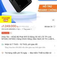 Bộ phát Wifi bằng Sim - Sóng siêu mạnh - TP-Link