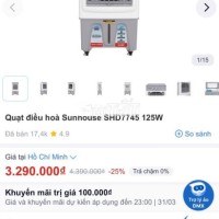 Quạt Điều Hòa Sunhouse SHD7727 – Làm Mát Hiệu Quả, Giá Tốt