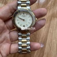 Đồng hồ Seiko cơ cót nguyên khối thép dây demi cực đẹp, nguyên zin