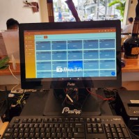Thanh Lý Combo Máy Thu Ngân POS Màn Cảm Ứng & Máy In Bill  