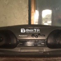 Máy nghe nhạc Panasonic RX-DT707 (băng & đĩa CD), radio & loa - Âm thanh tuyệt hay, máy còn tốt  