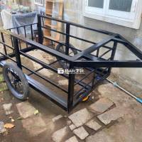 Xe Lôi Kéo Hàng Chất Lượng Cao - Khung Sắt Chắc Chắn, Đầy Đủ Phụ Kiện  