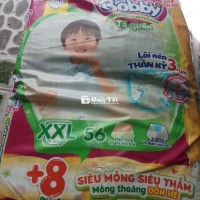Thanh lý tả quần Poppy XXL (56 miếng), có quà, giao 5km
