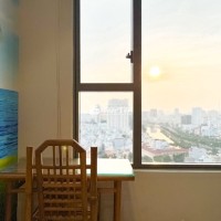 Cho thuê căn hộ Studio Rivergate Quận 4, view sông, full nội thất