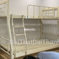 Giường Sắt 2 Tầng Hộp 4x8 Cao Cấp 1m6 x 1m8 Giá Rẻ