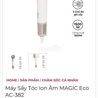 Pass Máy Sấy Tóc Ion New Fullbox Magic BH 2 Năm
