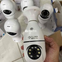 Thanh lý hàng demo Camera wifi 360 bóng đèn 8M 4K