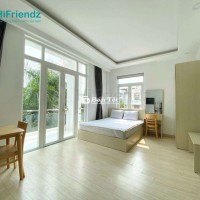 CĂN HỘ STUDIO FULL NỘI THẤT - BAN CÔNG - CHỈ TÍNH ĐIỆN NƯỚC