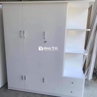 Tủ nhựa Đài Loan 3 cánh 1 kệ - Giao hàng miễn phí HCM, Bình Dương, Biên Hòa