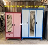 TỦ SẮT QUẦN ÁO GIÁ RẺ - Nhiều Kích Thước & Màu Sắc