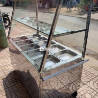 Tủ Hâm Nóng Thức Ăn 6 Khay - Quán Cơm Lý Tưởng