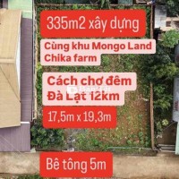 Thanh lý Gấp Lô Đất 335m2 tại Đà Lạt - Chủ cần tiền gấp!