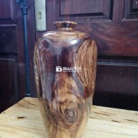 Bán Tủ Gỗ Cao Cấp - Cao 30cm, Đường Kính 14cm, Vân Đẹp  