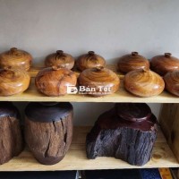 Chỉ 880 nghìn cho bộ 12 chum gỗ đẹp!