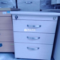 Hộc di động 3 ngăn kéo fami có khóa và bánh xe