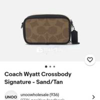 Túi Coach Wyatt Crossbody 2 Zip Sang Chảnh - Giá 4.8 Triệu