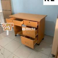 BÀN LÀM VIỆC 1M1 CÓ BÁN XE
